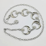 Punk Gothic Metal Belts Vintage Chain Waist Belts Girls