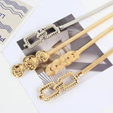 Elastic Bowknot Waist Belt for Women Dress Decor