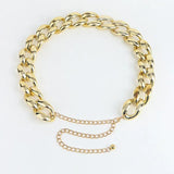 Acrylic Geometric Buckle Waist Chain for Dress