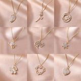 Retro Style Titanium Steel Necklace for Women