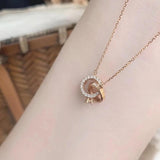 Retro Style Titanium Steel Necklace for Women