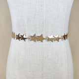 Metal Star Belt Y2K Waistband Dress Girdle Chain Belt