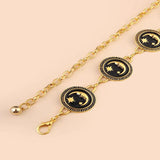 Moon Star Waist Chain Belt for Dress Skirt with Body Waistbands