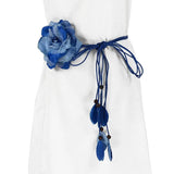 Casual Knotted Waist Chain For Dresses Lady Thin Waist Belt