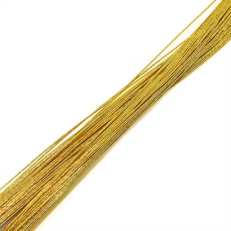 25/50Pcs Stocking Flower Wire 0.45mm Iron Wire for DIY Nylon Flower Making