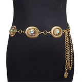Turquoise Buckle Waist Belt for Girls