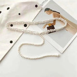 Faux Pearl Waist Belts Y2k Clothing Accessories