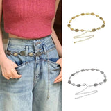 Metal Belly Belt Adjustable Body Necklace Bohemia Style Body Chain