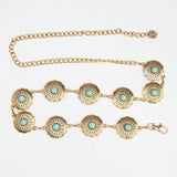 Waist Chain Belt Silver Golden Dress and Trousers Chain for Women