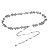 Women Body Chain Stars Waist Chain Belt Adjustable Waist Chain Belly Chain