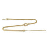 Silver Snake Bone Waist Chain for Women