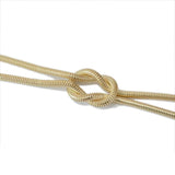 Silver Snake Bone Waist Chain for Women