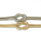 Silver Snake Bone Waist Chain for Women