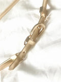 Adjustable Elastic Women Metal Waist Chain Belts Dress Accessories
