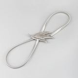 Women's Metal Waist Chain Wild Big Cloud Elastic Spring Chain Waist Chain