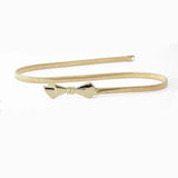 Metal Spring Elastic Waist Chain Thin Belt