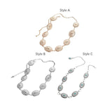Metal Oval Waist Chain Links Belt Vacation Gift Sturdy Versatile