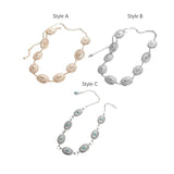 Metal Oval Waist Chain Links Belt Vacation Gift Sturdy Versatile