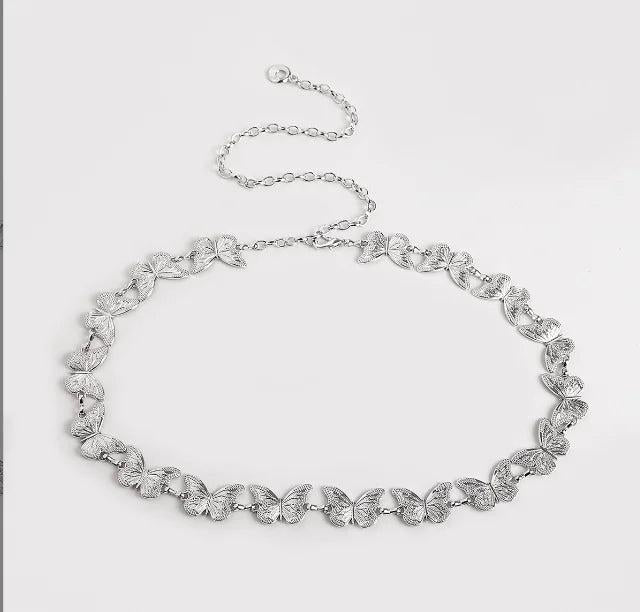 Vintage Metal Waist Chain Belt for Women