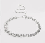 Vintage Metal Waist Chain Belt for Women