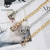 Metal Chain Waist Belt for Women Casual Dress Jeans