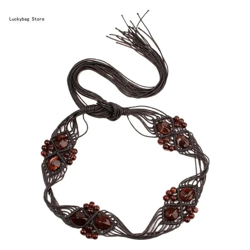 Bohemian Bead Waist Chain Belt Women's Skirt Belt