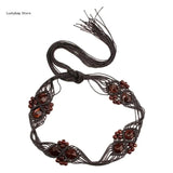 Bohemian Bead Waist Chain Belt Women's Skirt Belt