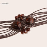 Bohemian Bead Waist Chain Belt Women's Skirt Belt