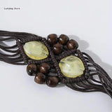 Bohemian Bead Waist Chain Belt Women's Skirt Belt
