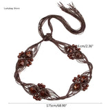 Bohemian Bead Waist Chain Belt Women's Skirt Belt