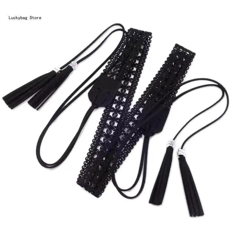 Cowgirl Waist Chain Casual Tie Belt Vintage Waist Ceinture