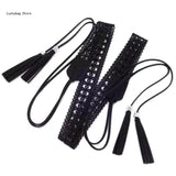 Cowgirl Waist Chain Casual Tie Belt Vintage Waist Ceinture