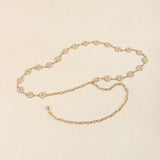 Women Waist Chain Female Vintage Skirt Dress Metal Chain Belt