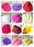 20pcs Multicolor Nylon Stocking DIY Flower Making Material Craft Accessory