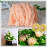 20pcs Multicolor Nylon Stocking DIY Flower Making Material Craft Accessory