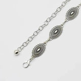 Retro Silver Waist Chain for High-End Dresses