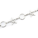 Bohemia Dress Waist Chain Corset Waistband Star Keychain Belt Jewelry