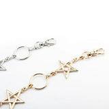 Bohemia Dress Waist Chain Corset Waistband Star Keychain Belt Jewelry