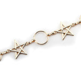 Bohemia Dress Waist Chain Corset Waistband Star Keychain Belt Jewelry