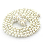 Fairy Sweet Bow Dress Acrylic Pearl Waist Chain Thin Belts