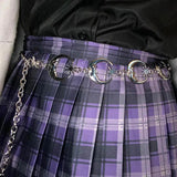 Gothic Punk Vintage High Waist Metal Chain Belt