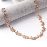 Butterfly Rhinestones Women Thin Belt Silver Metal Adjustable Waist Strap