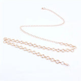 Women's Metal Chain Belts Fringes Tassel Circle Straps