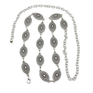 Chain Belt Summer Dress Waist Boho Skirt Belt Versatile Sweater Chain