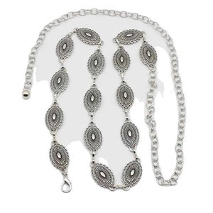 Chain Belt Summer Dress Waist Boho Skirt Belt Versatile Sweater Chain