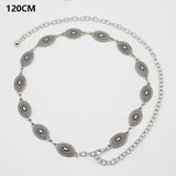 Chain Belt Summer Dress Waist Boho Skirt Belt Versatile Sweater Chain