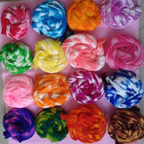 10pcs Multicolor Flower Nylon Stocking Material DIY Accessory