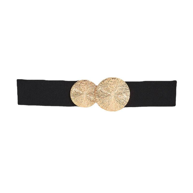Flower Metal Chain Retractable Belt Women's Dress Street Dance Accessories