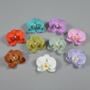 18Color Phalaenopsis Butterfly Orchid DIY Wedding Christmas Decoration Props