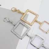 Women Belt Hip High Waist Silver Metal Chain Chunky Fringes Charm